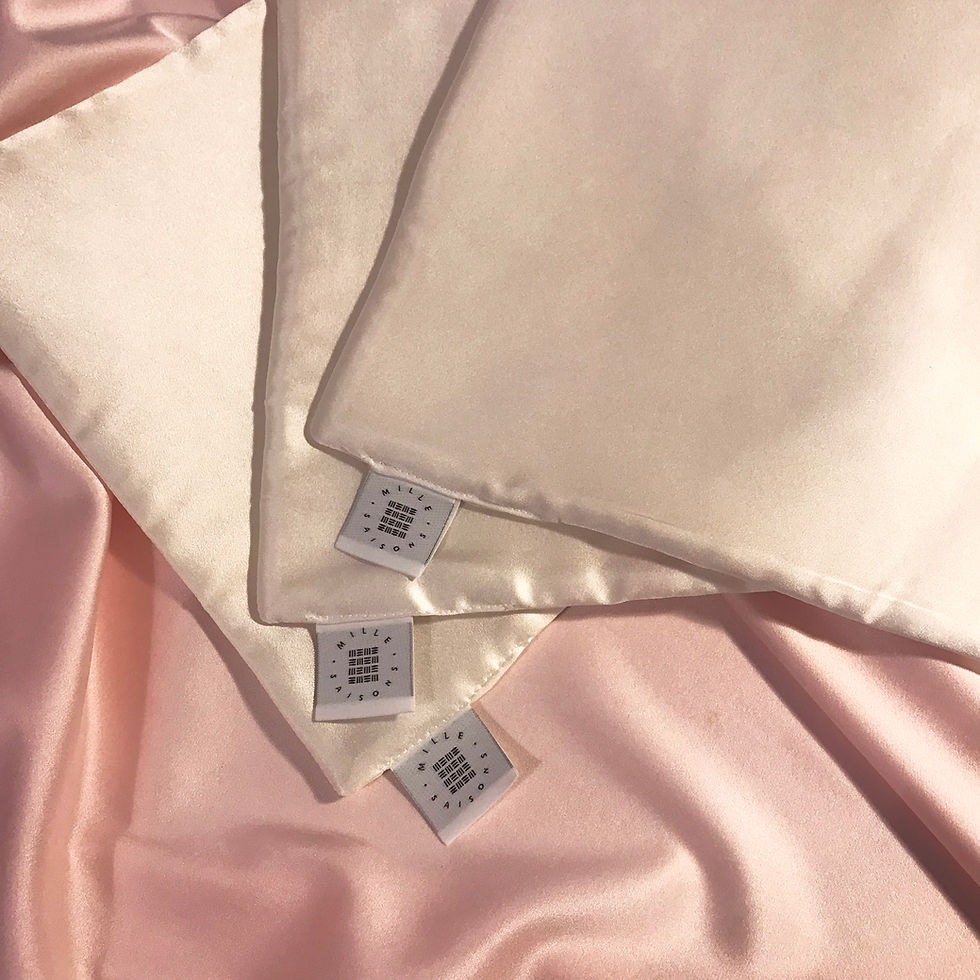 Thumbnail: Ivory Silk Face Cloth