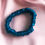 Thumbnail: Sapphire Teal Relevé Silk Hair Elastic