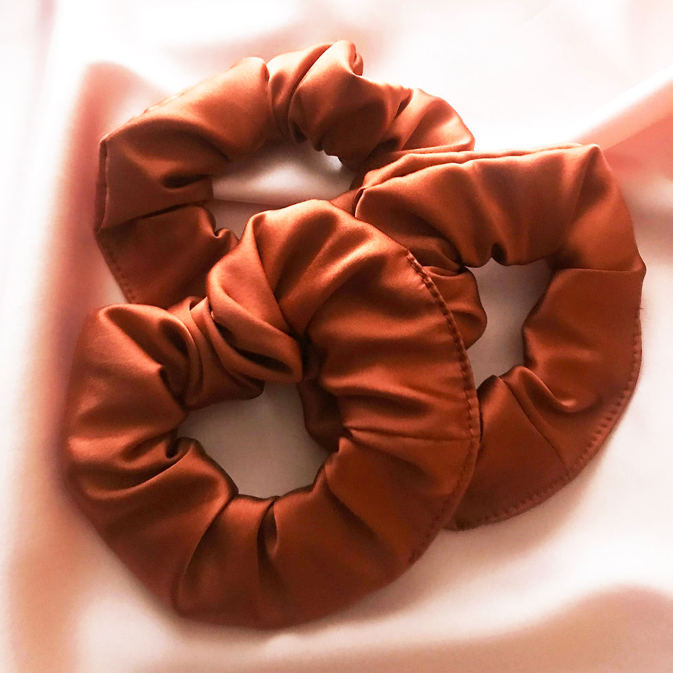 Thumbnail: Conker Silk Astrid Scrunchie
