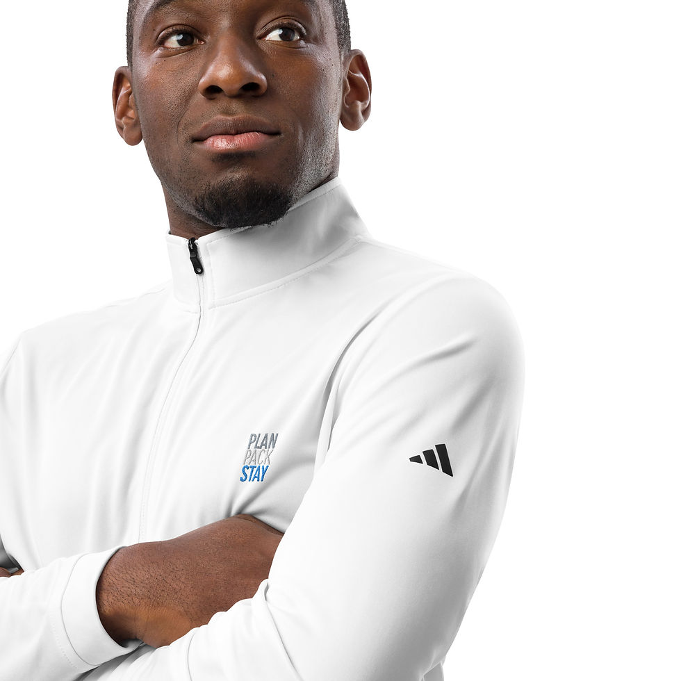 Thumbnail: Plan Pack Stay Original Quarter zip pullover