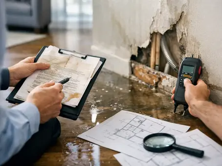 How to Support Water Loss Claims With Evidence