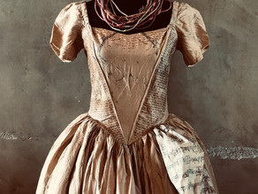 Redemption Dress - an eco-printed project