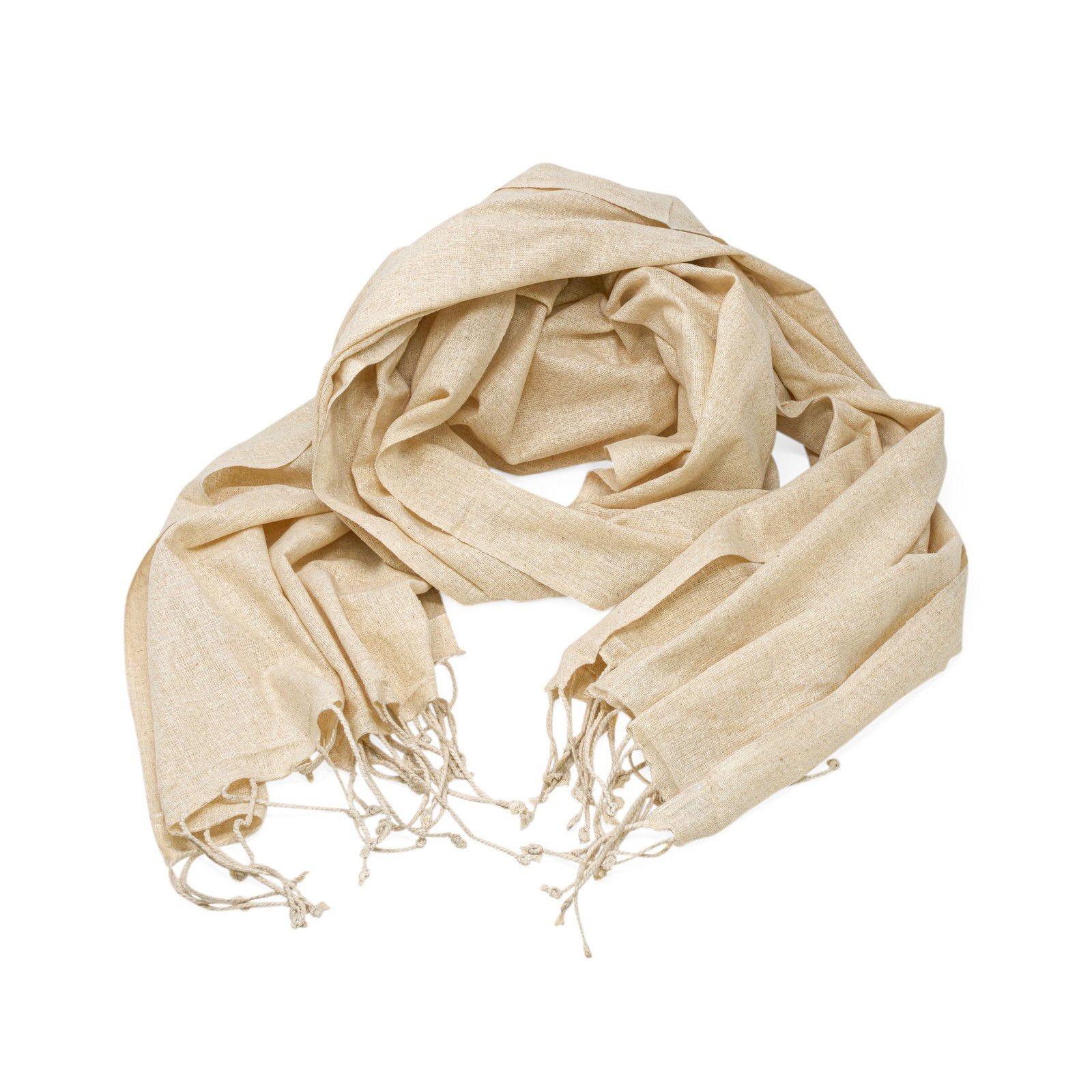 two heddle silk noil scarf