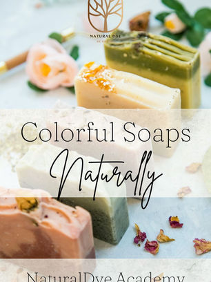 Colorful soaps, naturally!