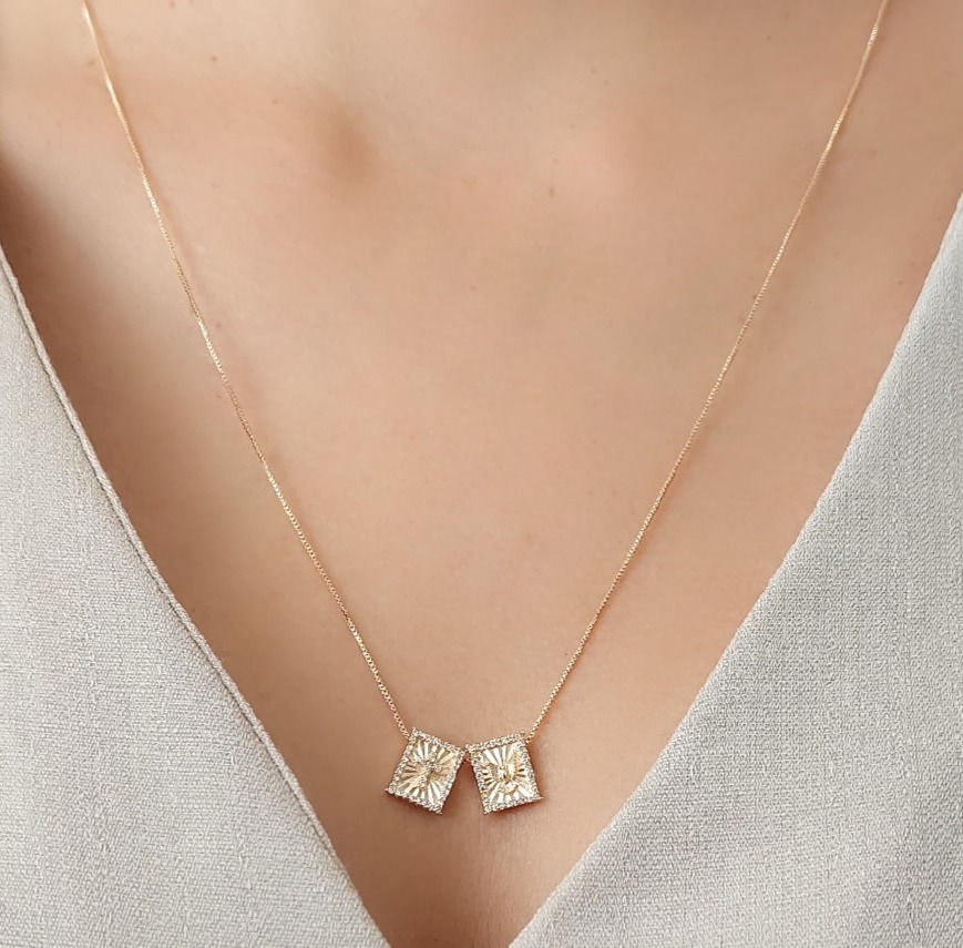 Escapulário Crucifixo / Espírito Santo