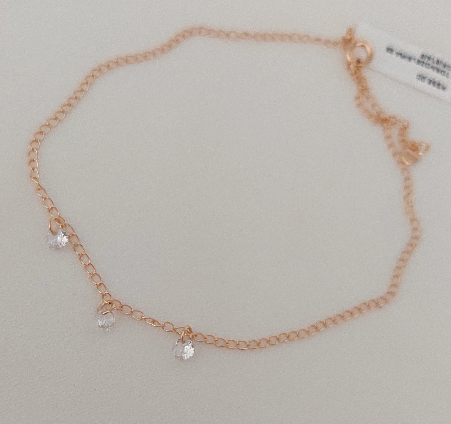 Tornozeleira 3 Cristais