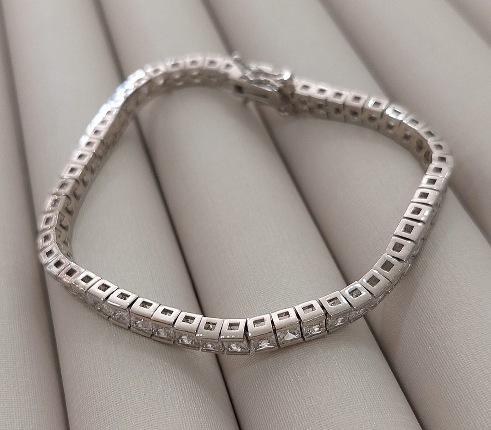 Miniatura: PULSEIRA RIVIERA CRISTAL - LUXO