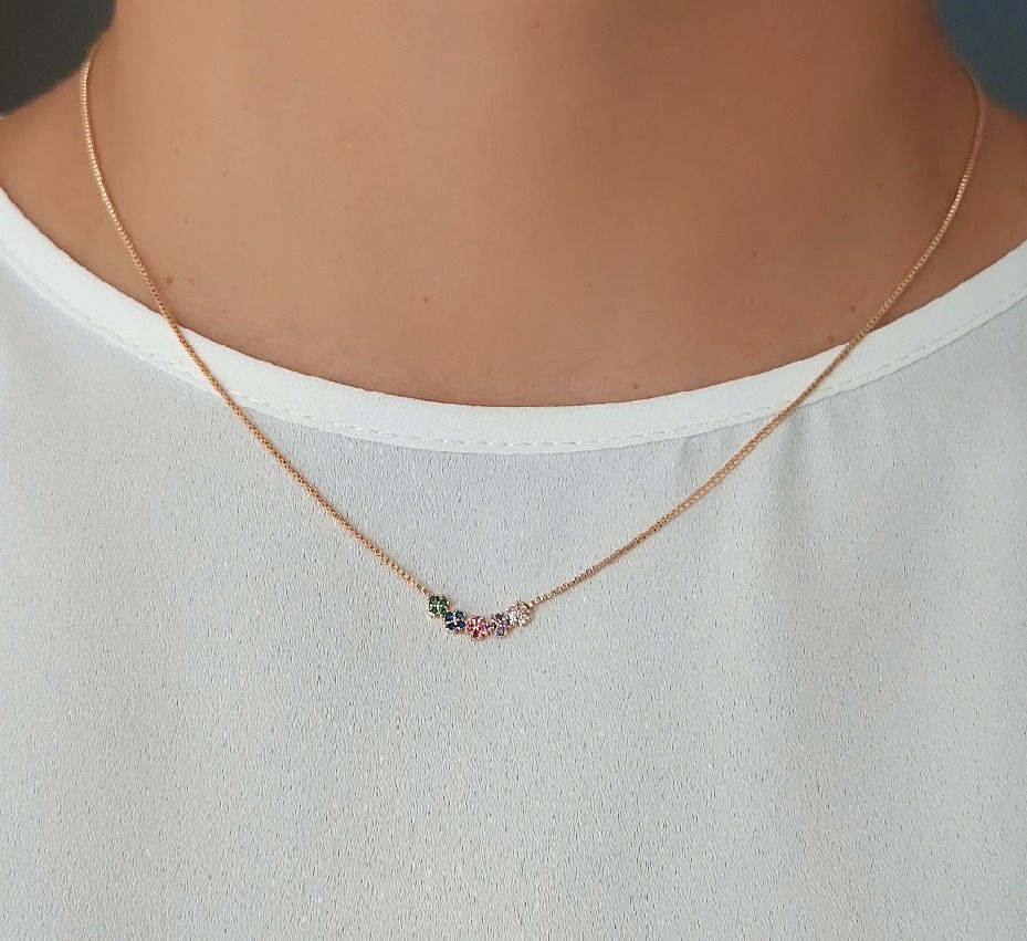 Corrente Arco Florzinha Colorida