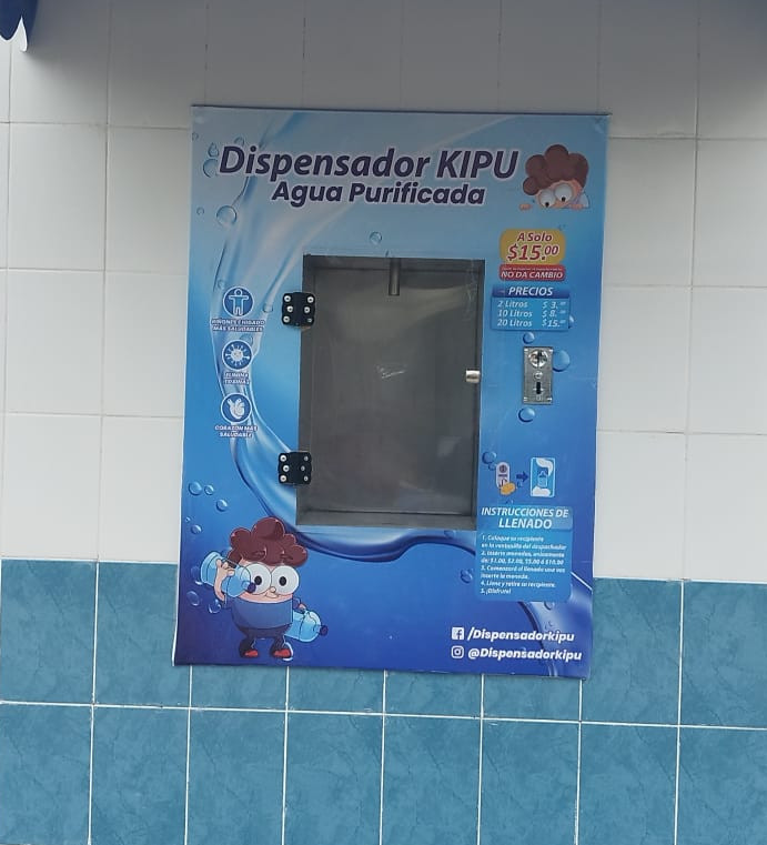 vending de agua purificada