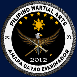 Amara Davao Eskrimador Logo