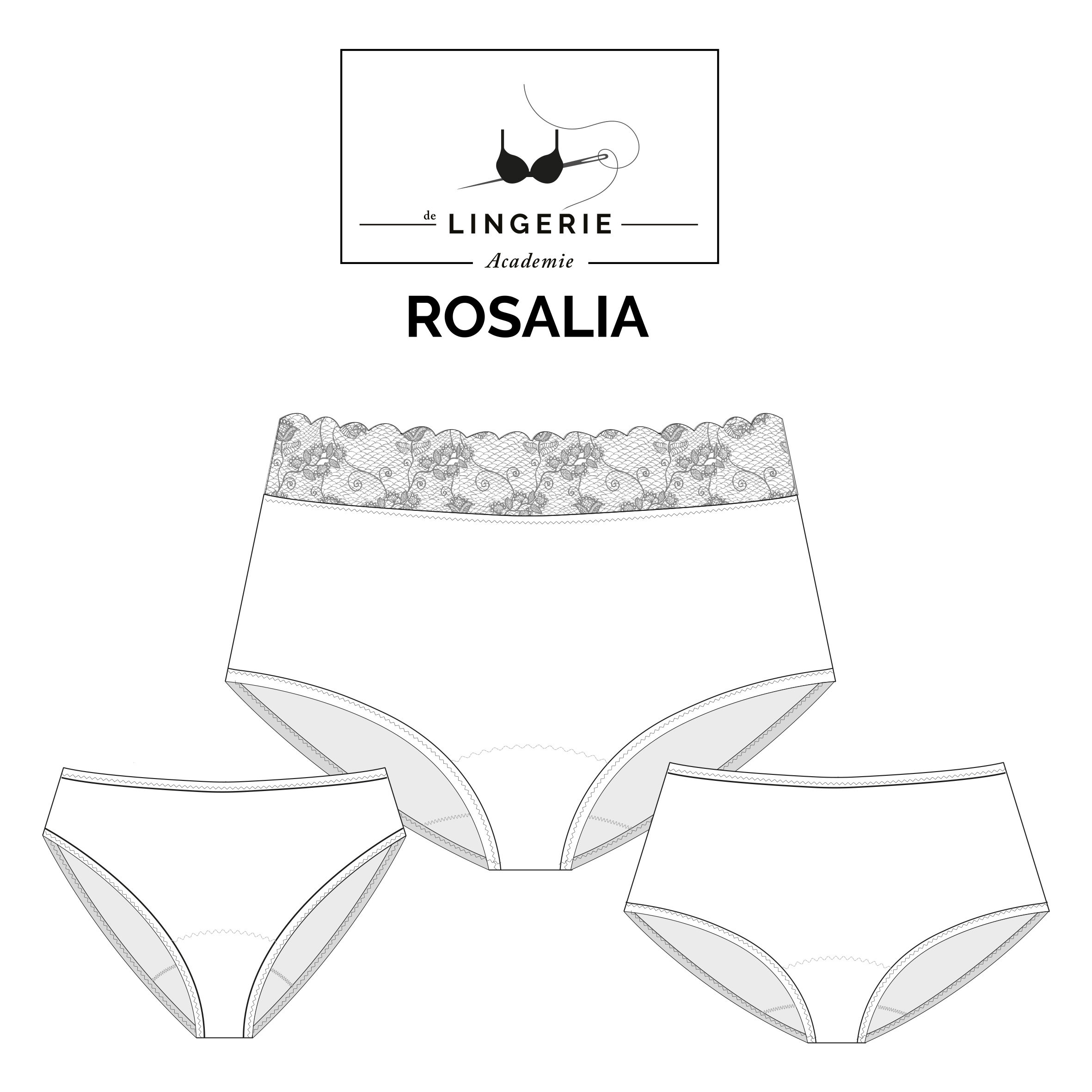 Rosalia menstruatieslip - naaipatroon - XS tot 3XL
