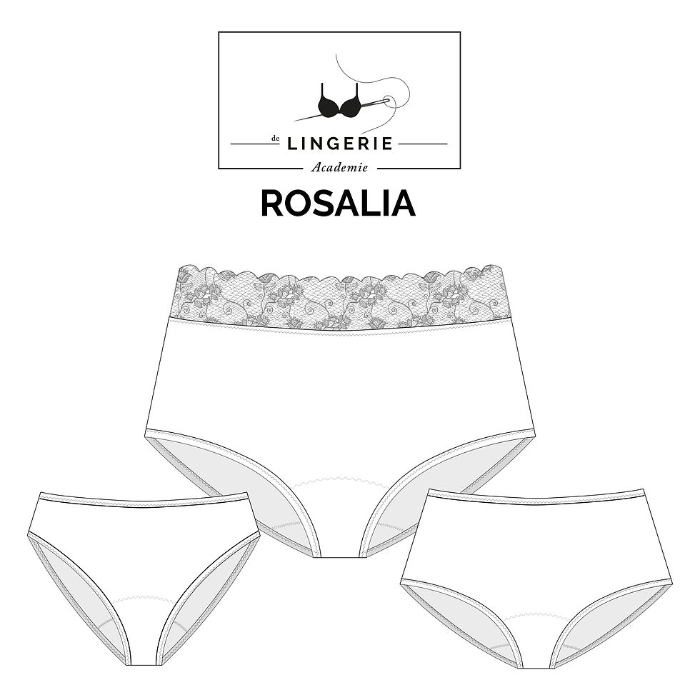 Rosalia menstruatieslip - naaipatroon - XS tot 3XL