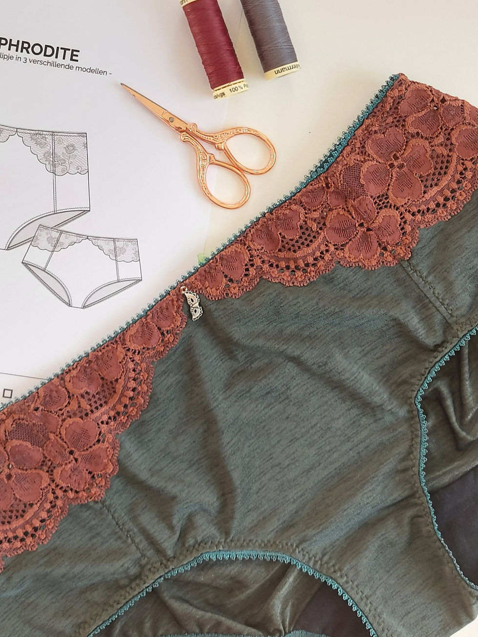 Thumbnail: Aphrodite slip - naaipatroon - XS tot 3XL