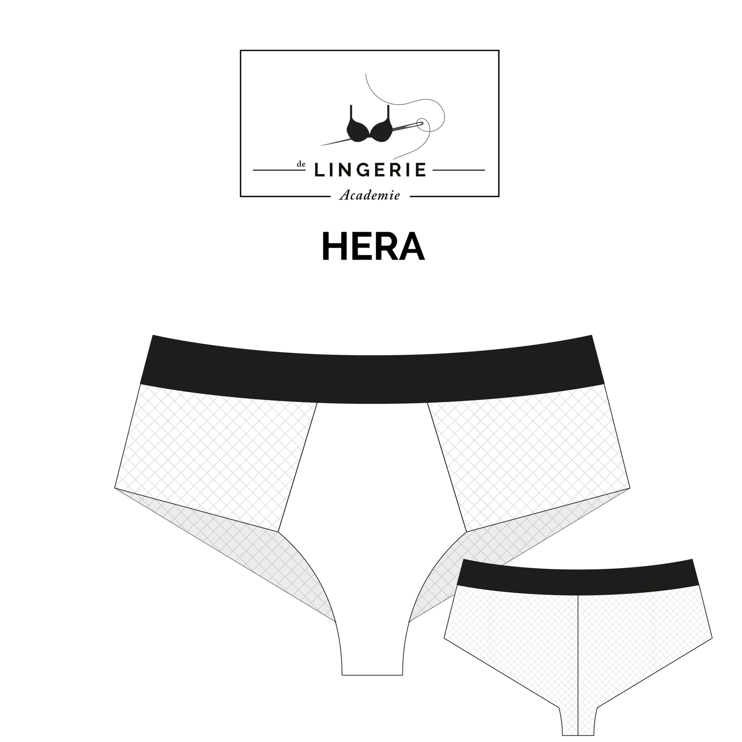 Hera hotpants - naaipatroon - XS tot XXL