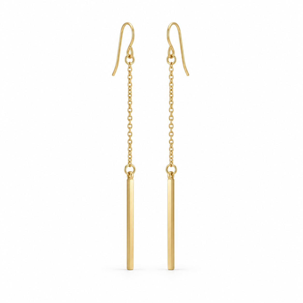 The Serene Bar Drop Earrings