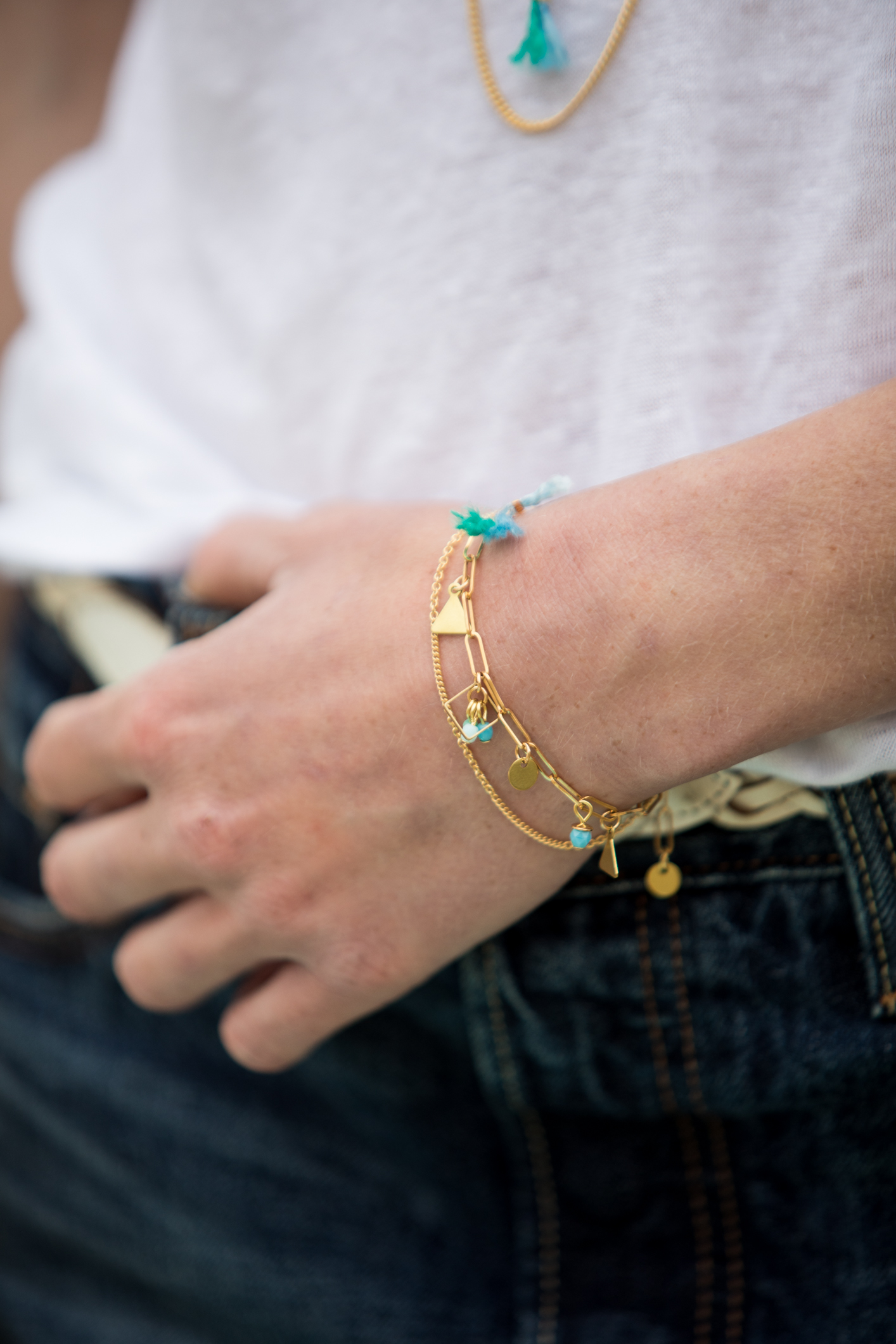 bracelet Idole aqua