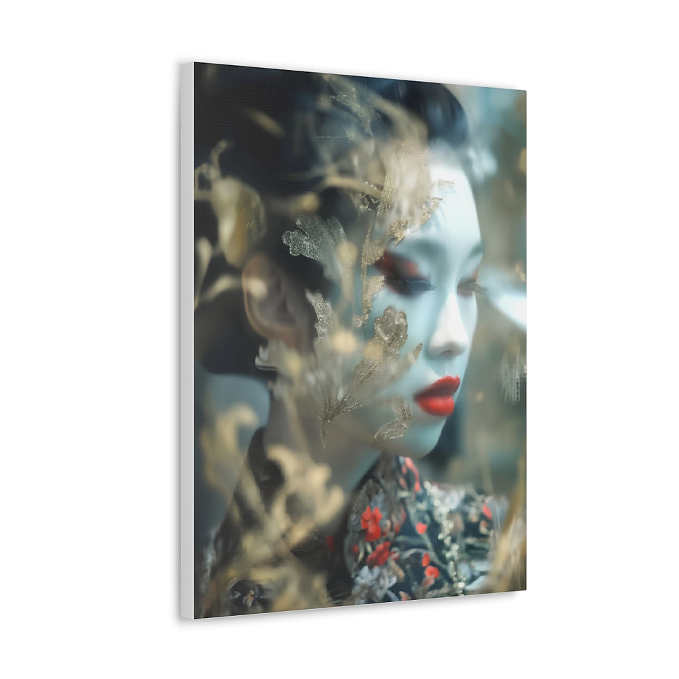 Thumbnail: ZEN CANVAS FINE ART MODERN DECOR ASIAN CONTEMPORARY 00976
