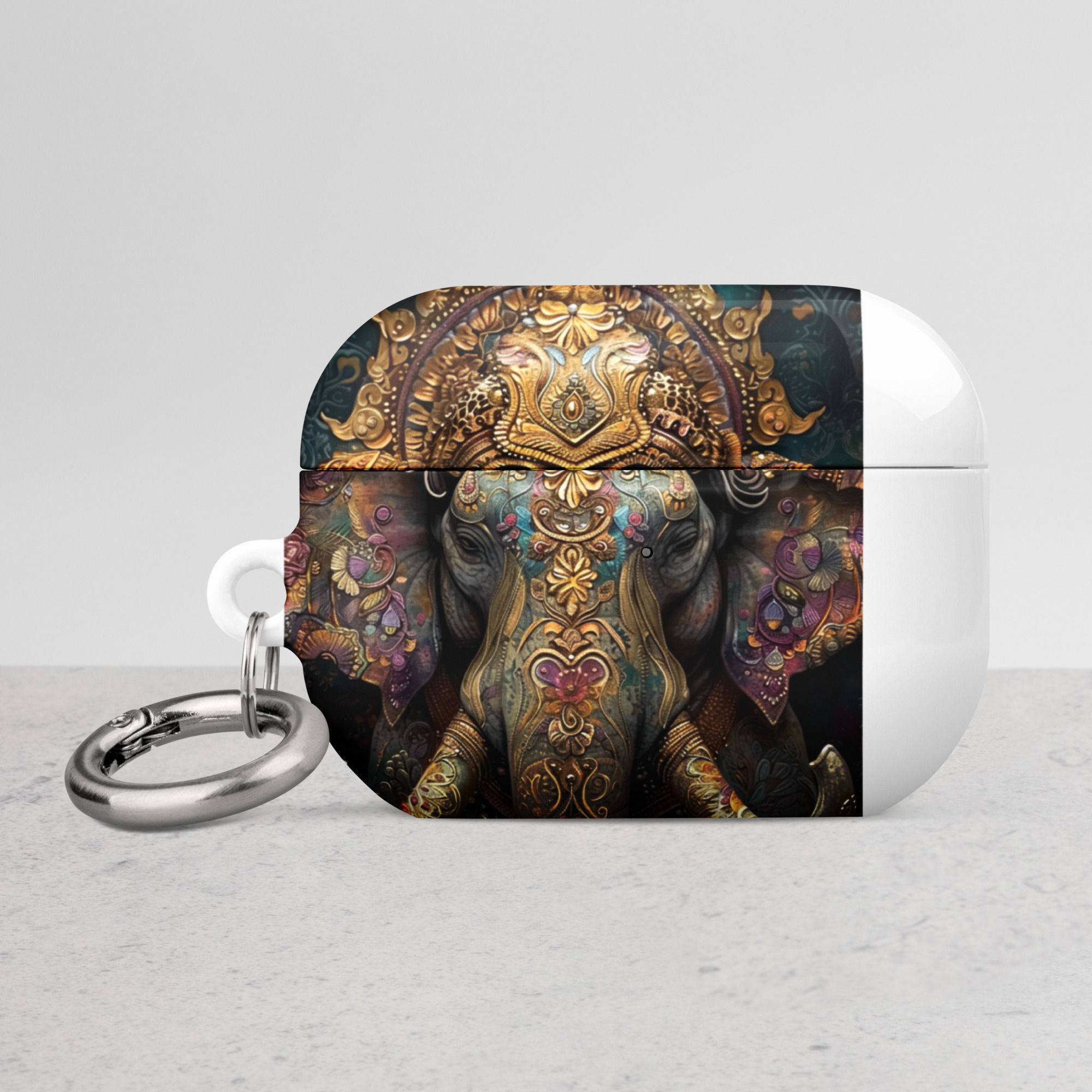 ZEN APPLE ELEPHANT AIRPOD CASE CUSTOM FASHION NEW STYLIZED