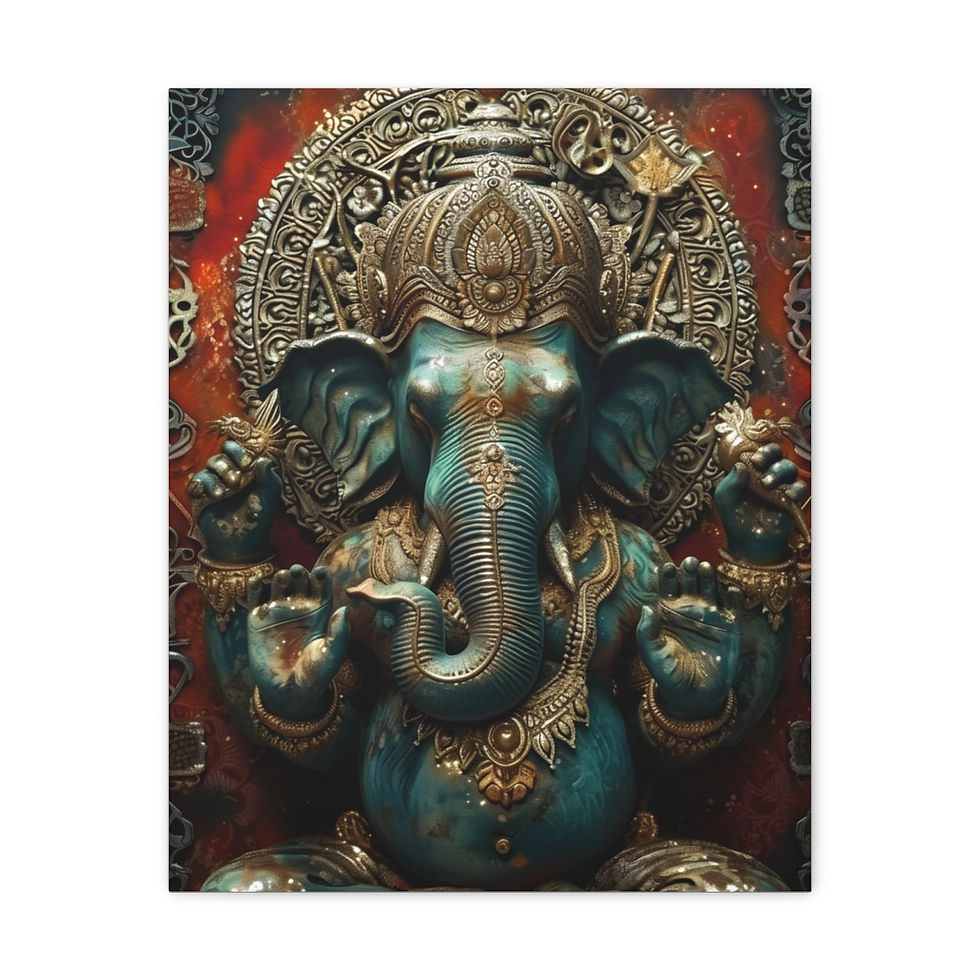 Thumbnail: ZEN CANVAS ART ELEPHANT CANVAS ART VARIOUS SIZES NEW 2024 MODERN HOME DECOR 05