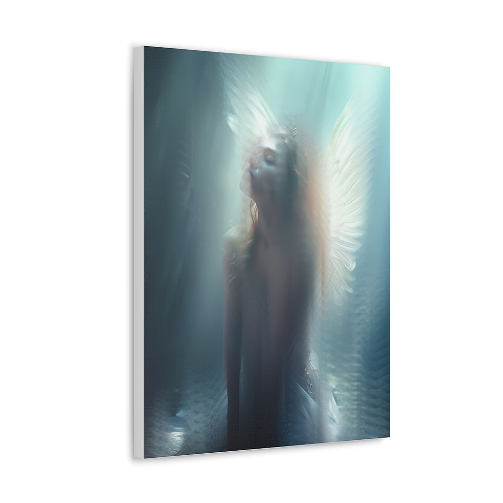 Thumbnail:  ZEN CANVAS ART INNOCENT SOLACE CANVAS ART MODERN DECOR VARIOUS SIZES