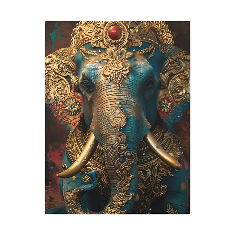 Thumbnail:  ZEN CANVAS ART ELEPHANT CANVAS ART VARIOUS SIZES NEW 2024 MODERN HOME DECOR 07