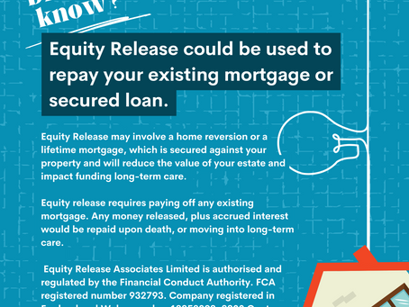 Repay your existing mortgage