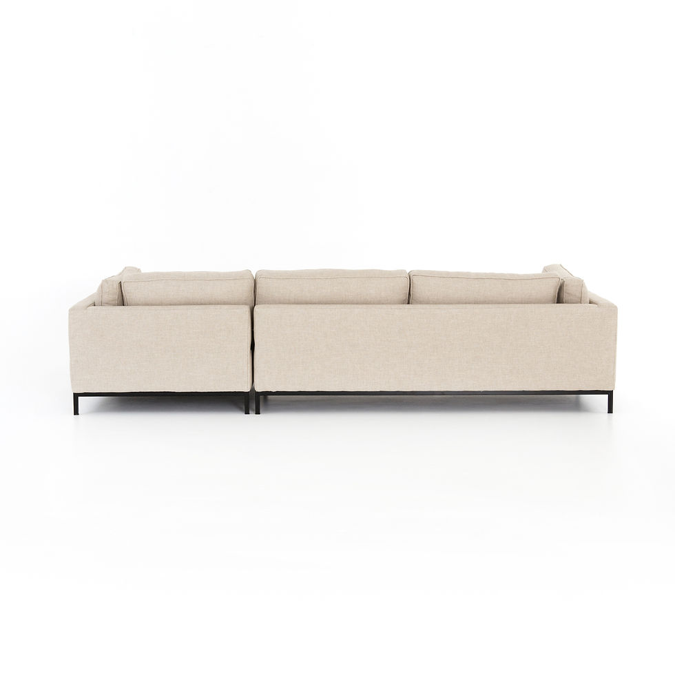 Thumbnail: Grammercy 2-Piece Sectional - Oak Sand