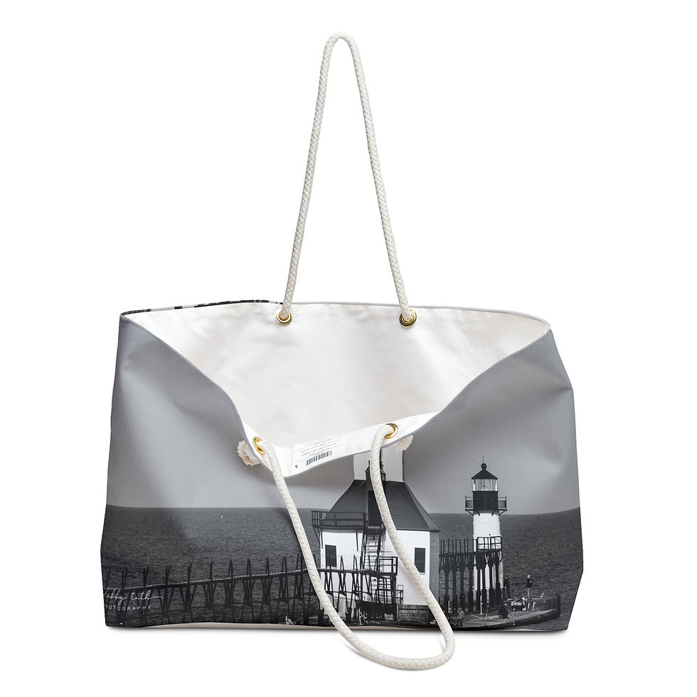 Thumbnail: "Saint Joseph Pier and the Fisherman" Travel Bag
