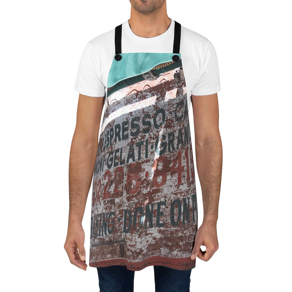 Thumbnail: Vintage Sign-Themed Apron