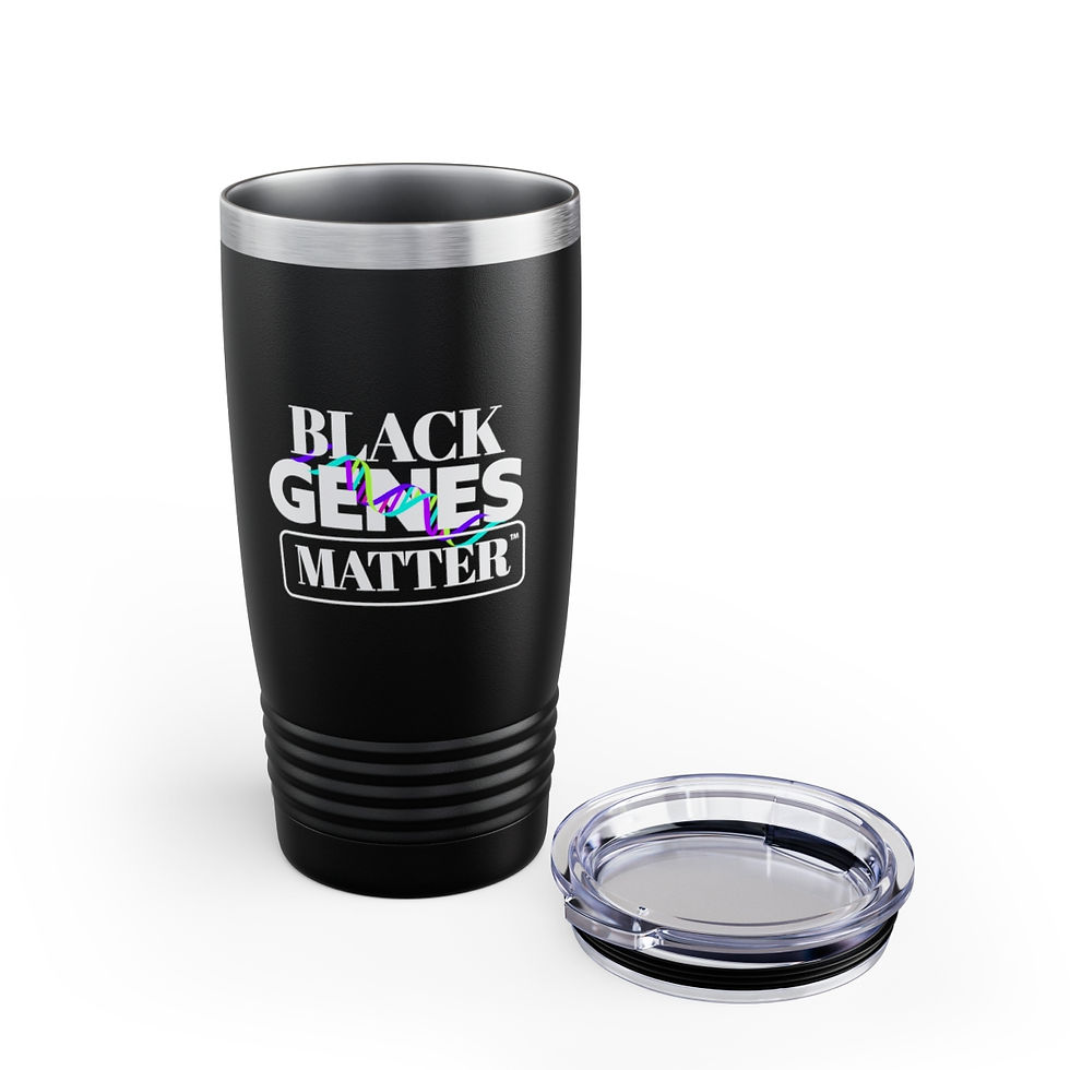 Thumbnail: 20 oz Tumbler Black Genes Matter -