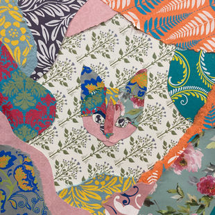 pattern patterned cat collage