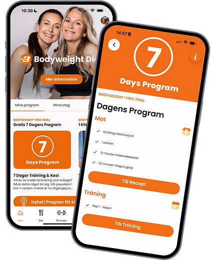 Bodyweight Diet app