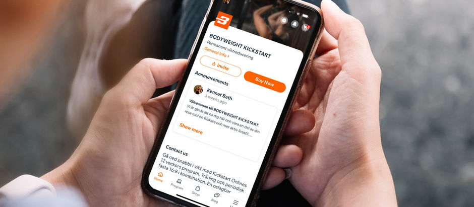 The new diet & training app is ready 2.0