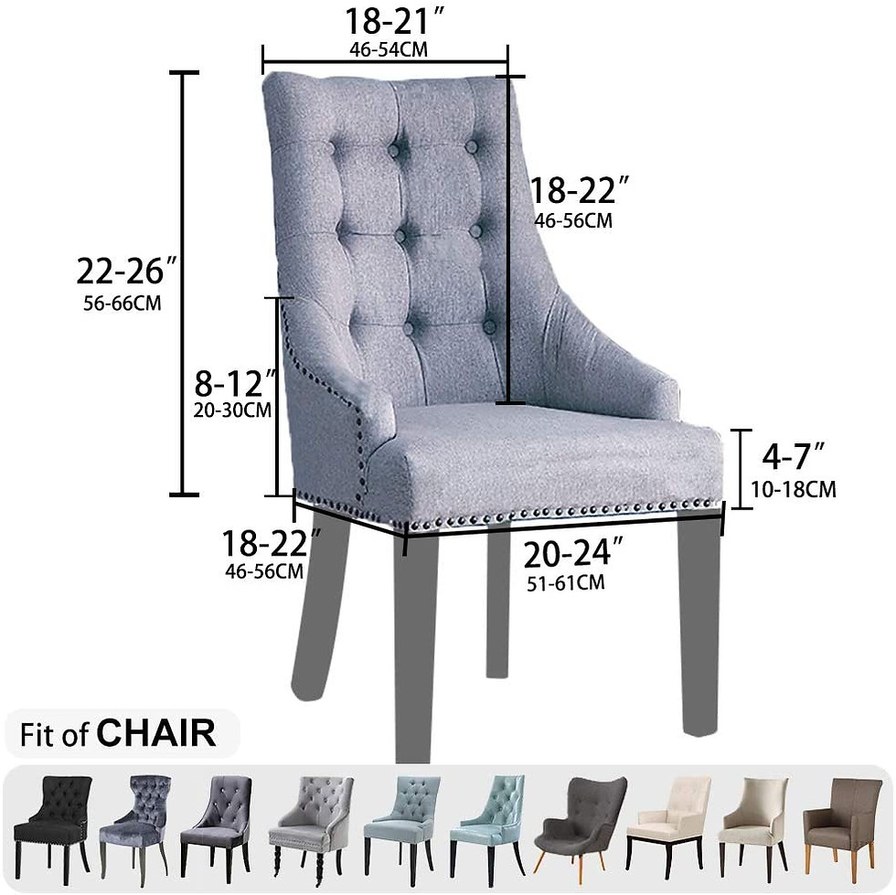 Thumbnail: Cream Velvet Chair Cover 1PC