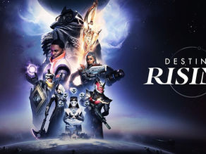 Imagem promocional de Destiny Rising com guardiões armados em cenário futurista e atmosfera épica de batalha