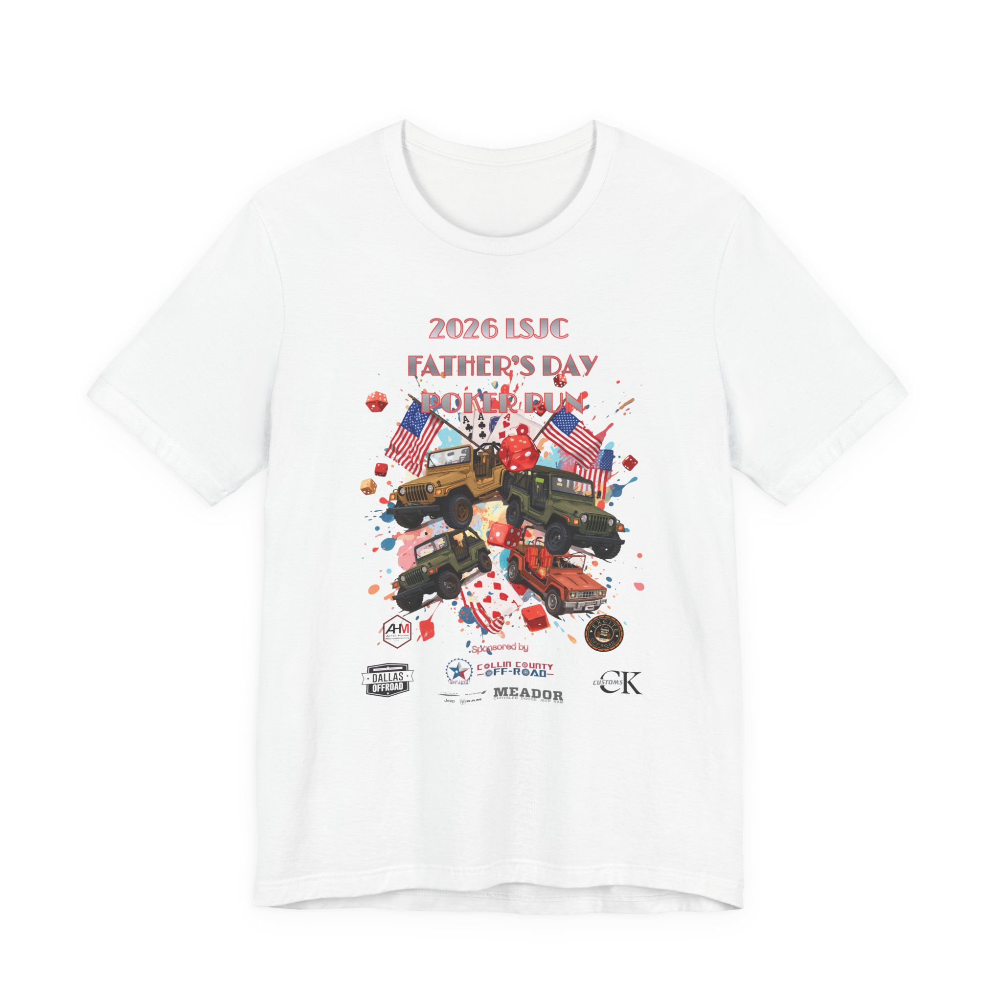 2026 Father's Day Poker Run T-Shirt