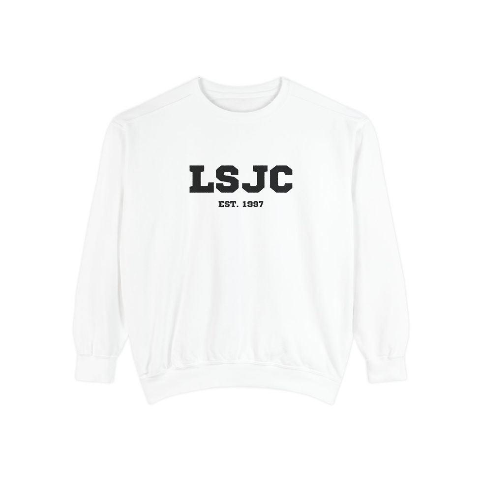 LSJC Established 1997 Unisex Garment-Dyed Sweatshirt