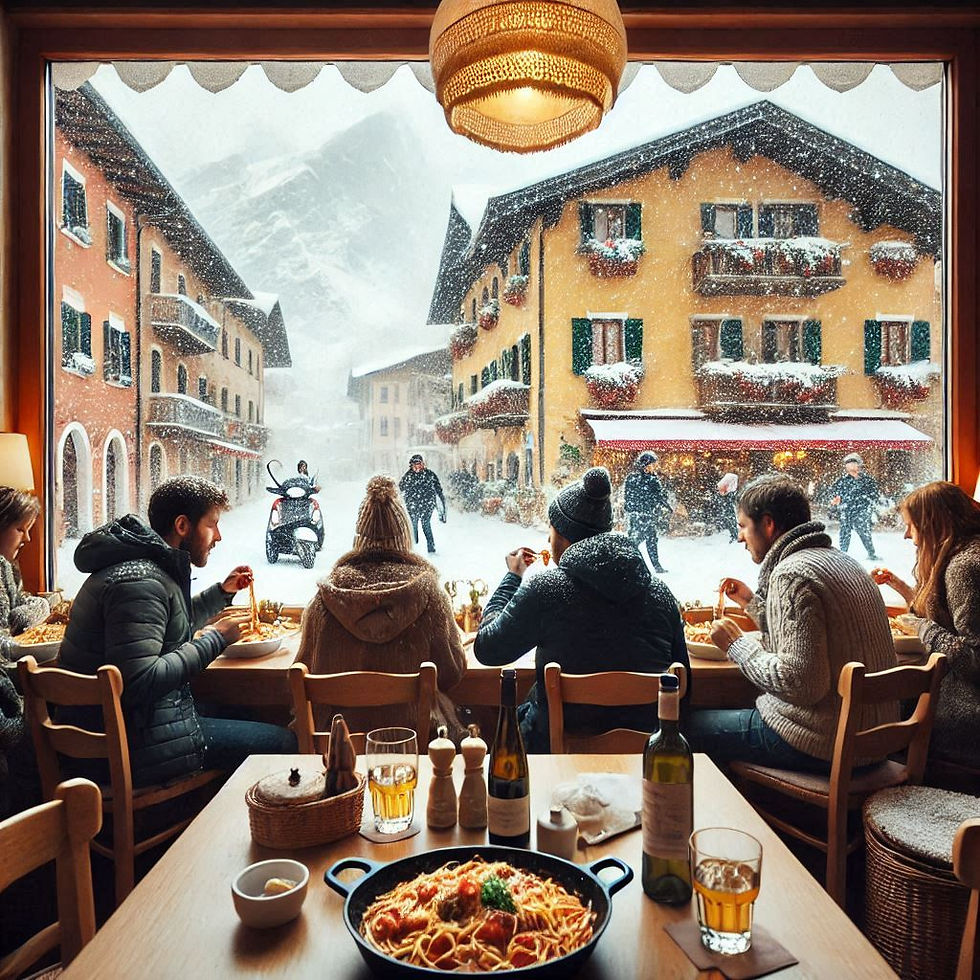 Stay warm in winter time in Italy