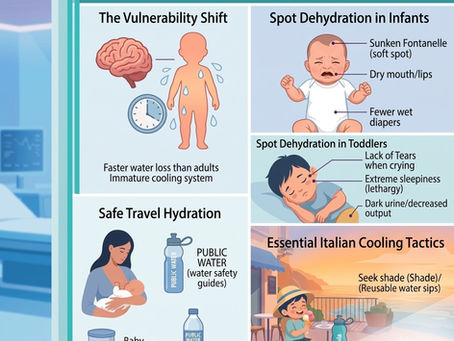 pediatric travel saftey - keeping kids safe from heatwaves