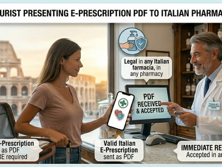Prescription refill in Italy