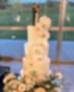 Orchid Wedding Cake