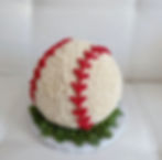 Sculpted Baseball Cake
