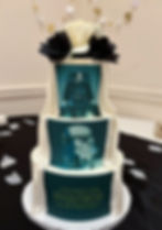 3-tier Star Wars Cake