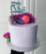 Textured Buttercream Cake