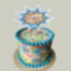 Edible Image Wrapped Cake