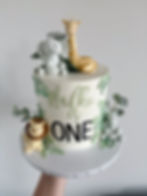 Baby Animal Themed Cake