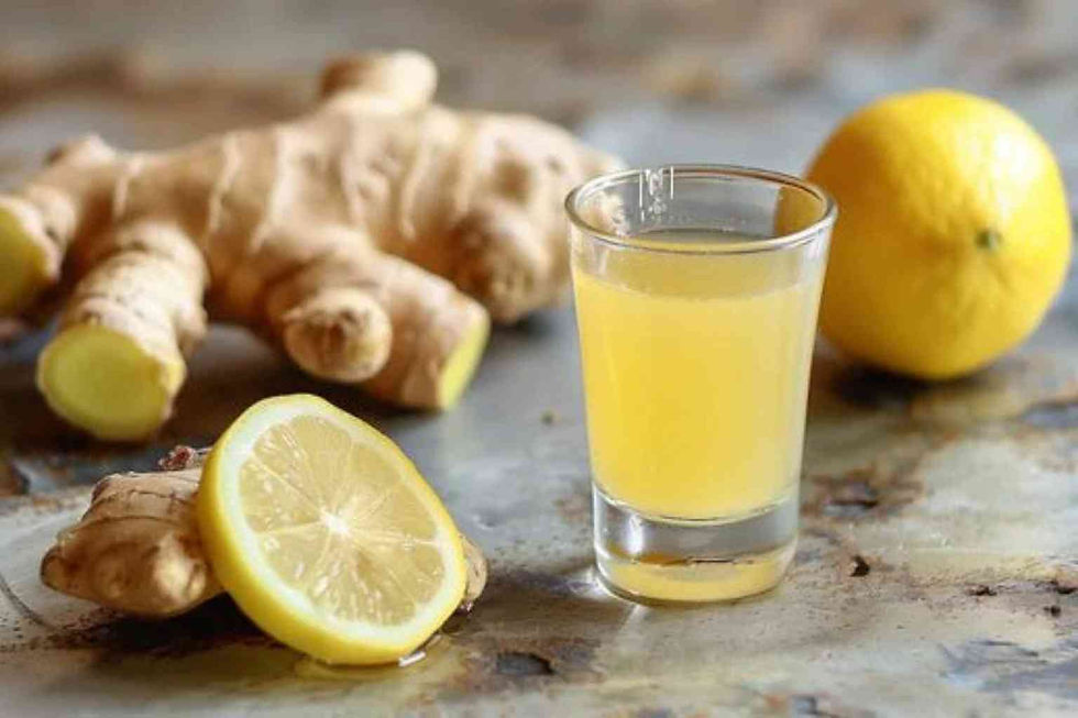 Ginger shots recipe