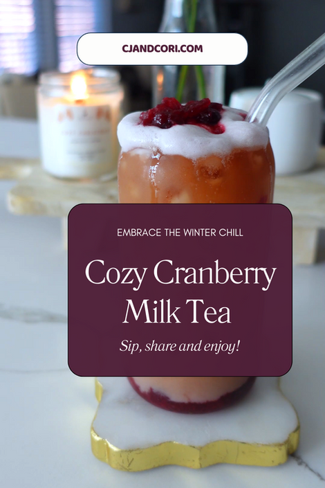 Crafting the Perfect Cranberry Milk Tea for Winter Bliss