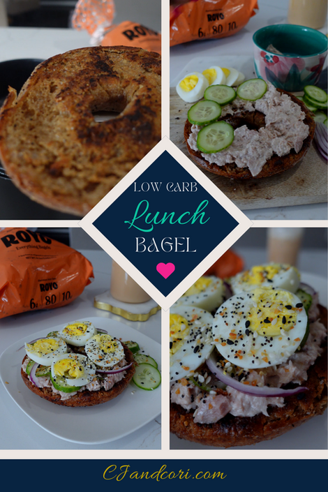 Low Carb Lunch Bagel