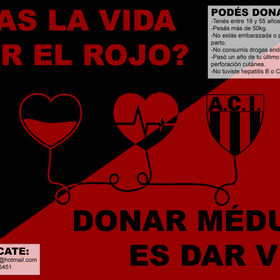 Independiente se une a la campaña por la donación de médula